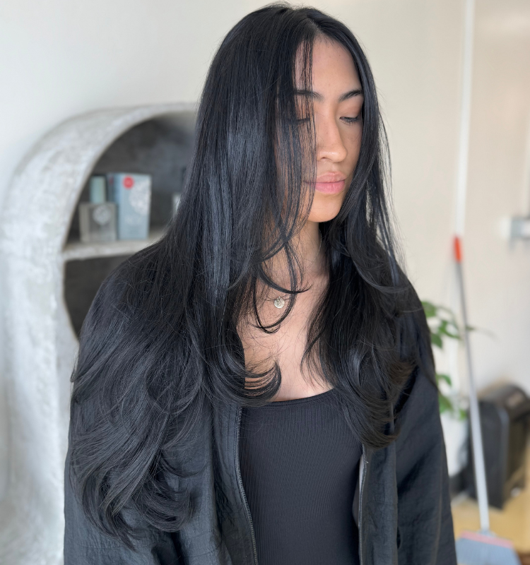 Long Haircut Services for women with long hair in tucson